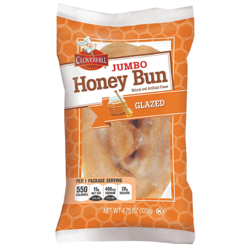 Cloverhill Bakery Honey Bun Glazed 6X113G dimarkcash&carry