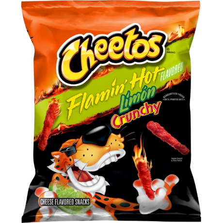 Cheetos Crunchy Flamin Hot *LIME* (8oz) 10x226.8g dimarkcash&carry