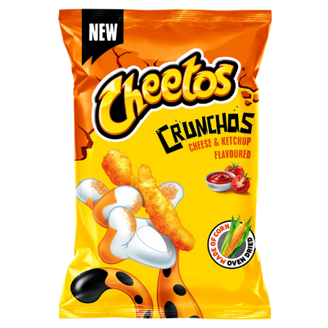 Cheetos Crunchos Cheese & Ketchup 20X165G dimarkcash&carry