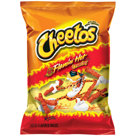 Cheetos Crunchy Flamin Hot (3.5Oz) 24X99G dimarkcash&carry