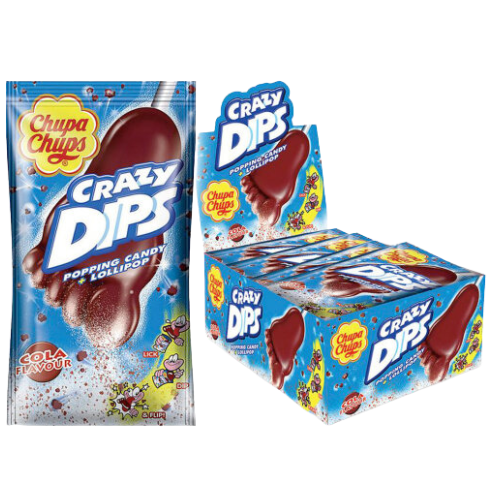 Chupa Chups Crazy Dips Cola 24X14G