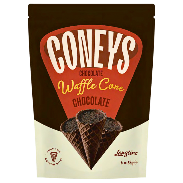 Coneys- White Cone Chocolate 12X63G dimarkcash&carry