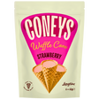 Coneys- White Cone Strawberry 12X63G dimarkcash&carry