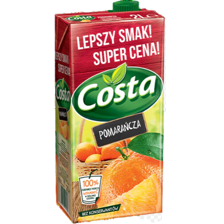 Costa Orange 6X2L dimarkcash&carry