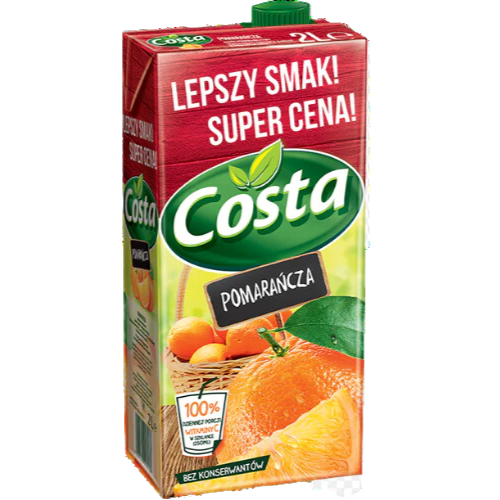 Costa Orange 6X2L dimarkcash&carry