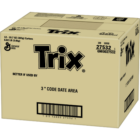 Trix Fruity Shapes Cereal 12X303G dimarkcash&carry