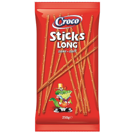 Croco Long Sticks Salted 15X250g