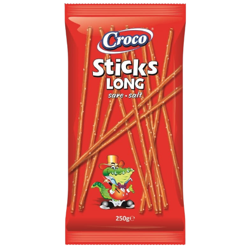 Croco Long Sticks Salted 15X250g