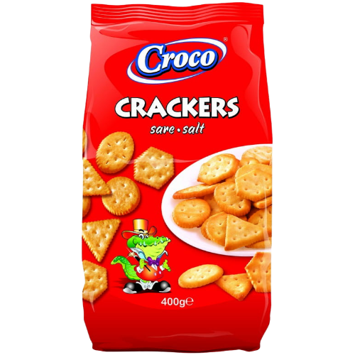 Croco Crackers *salted* 12x400g