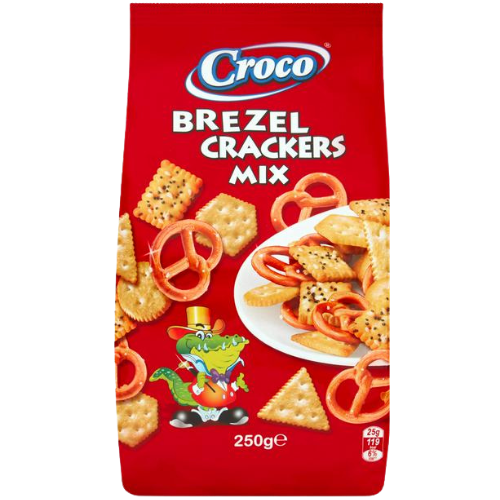 Croco Mix Brezel Crackers *small* 12x250g