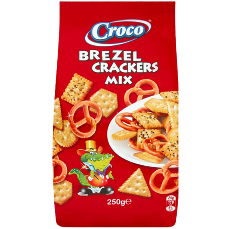 Croco Mix Brezel Crackers *small* 12x250g