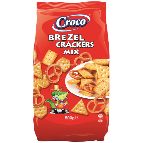 Croco Mix Brezel Crackers *big* 12x500g