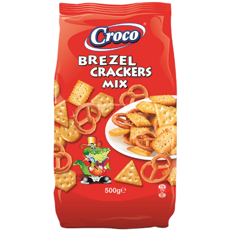 Croco Mix Brezel Crackers *big* 12x500g