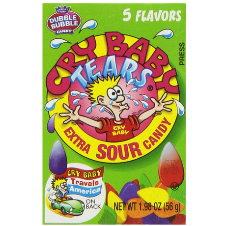 Cry Baby Tears Sour Candy 5 Flavour 24X56G