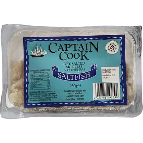Captain Cook Saltfish 8X250G
