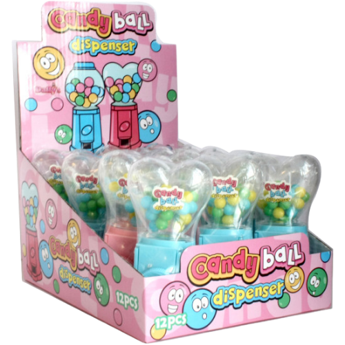 Daffy'S Candy Ball Dispenser 12X25G dimarkcash&carry