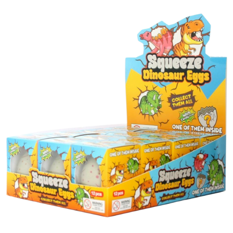 Daffy'S Squeeze Dino Eggs 12X5G dimarkcash&carry