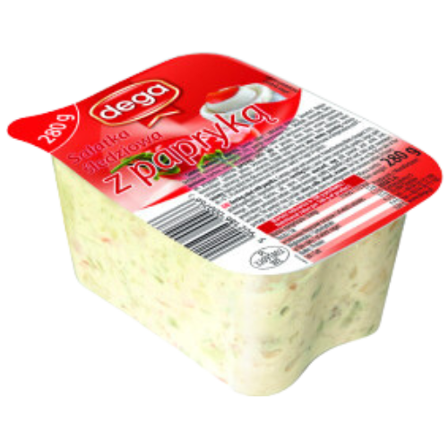 Dega Herring Salad With Paprika - 5X280G dimarkcash&carry