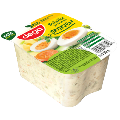 Dega Salad With Eggs - 5x250g dimarkcash&carry