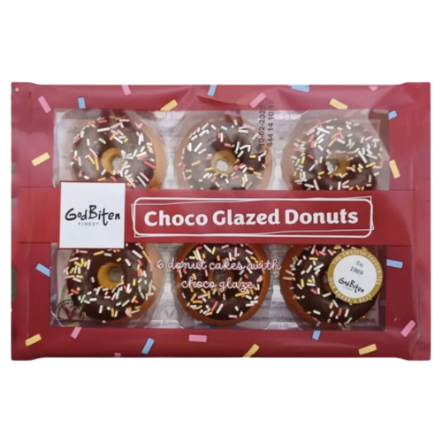 Godbiten Chocolate Donuts 13X150G