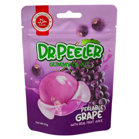 Dr Peeler Gummy Grape Candy (Halal) 12X65G dimarkcash&carry