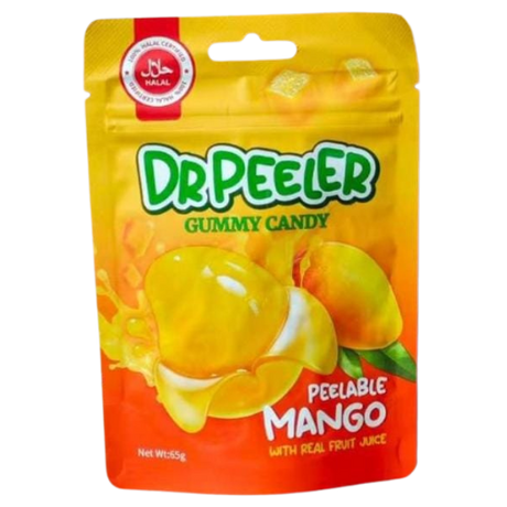 Dr Peeler Gummy Mango Candy (Halal) 12X65G dimarkcash&carry
