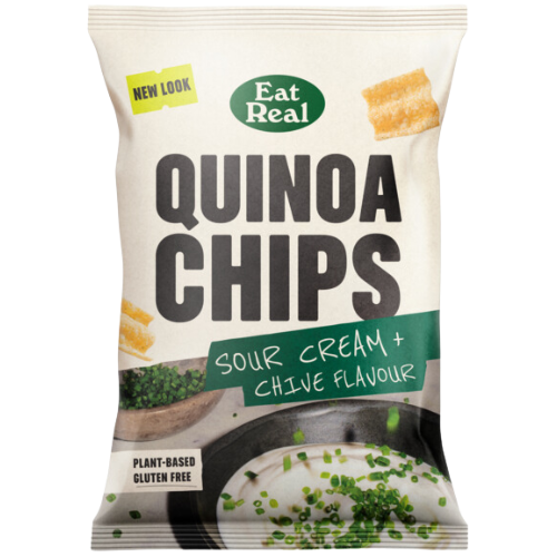 Eat Real Quinoa Sour Cream&Chives 10X80G dimarkcash&carry