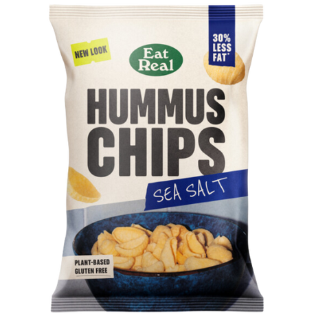 Eat Real Hummus Sea Salt 10X135G dimarkcash&carry