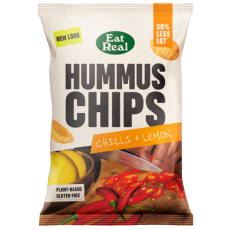 Eat Real Hummus Chilli & Lemon 10X135G dimarkcash&carry