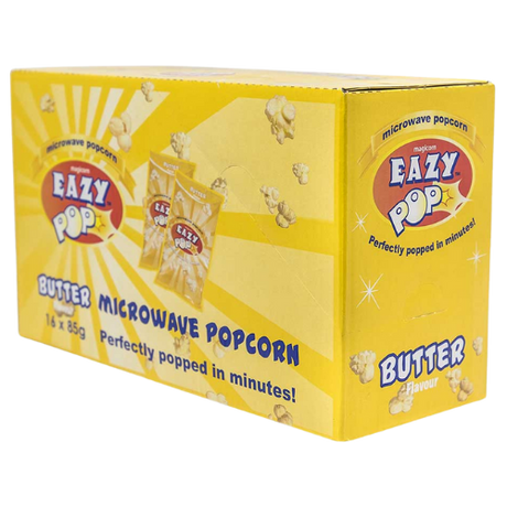 Eazy Pop Corn -Butter 16X85G dimarkcash&carry