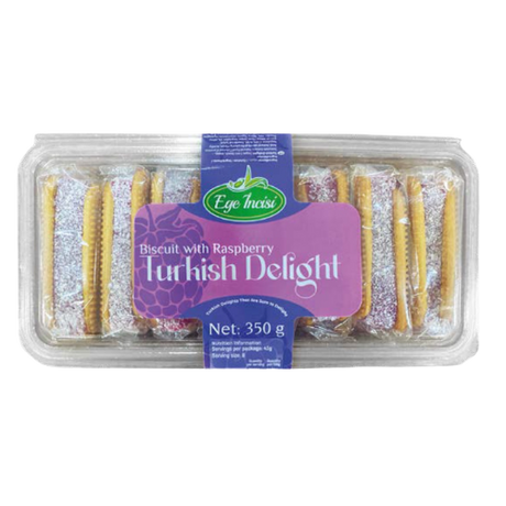 Ege Incisi Sandwich Biscuits with Raspberry T.Delight 12x350g dimarkcash&carry