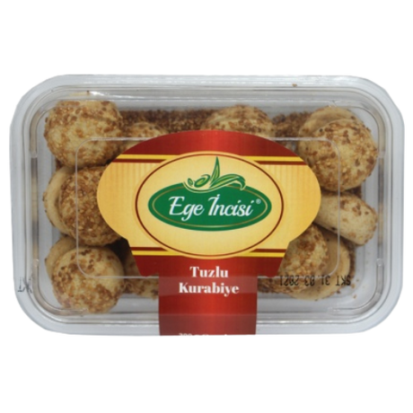 Ege Incisi Salty Cookies with Sesame (Susamli Top) 24x300g dimarkcash&carry