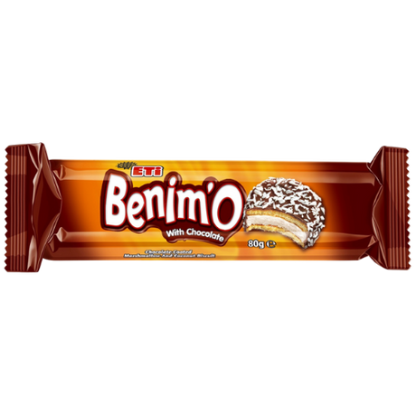 Eti Benimo Chocolate Biscuit 18x80g dimarkcash&carry