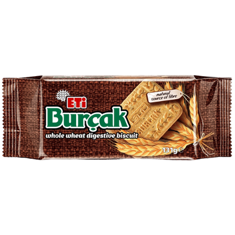 Eti Burcak Digestive Biscuits 24x131g dimarkcash&carry