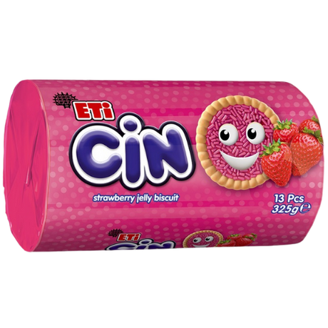 Eti Cin Strawberry Biscuit 20x325g dimarkcash&carry