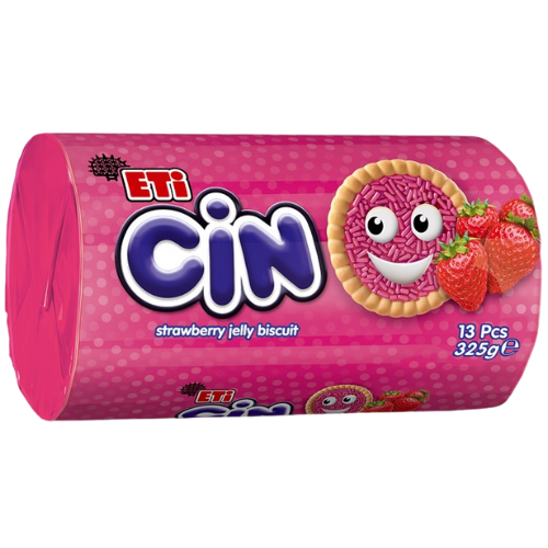 Eti Cin Strawberry Biscuit 20x325g dimarkcash&carry