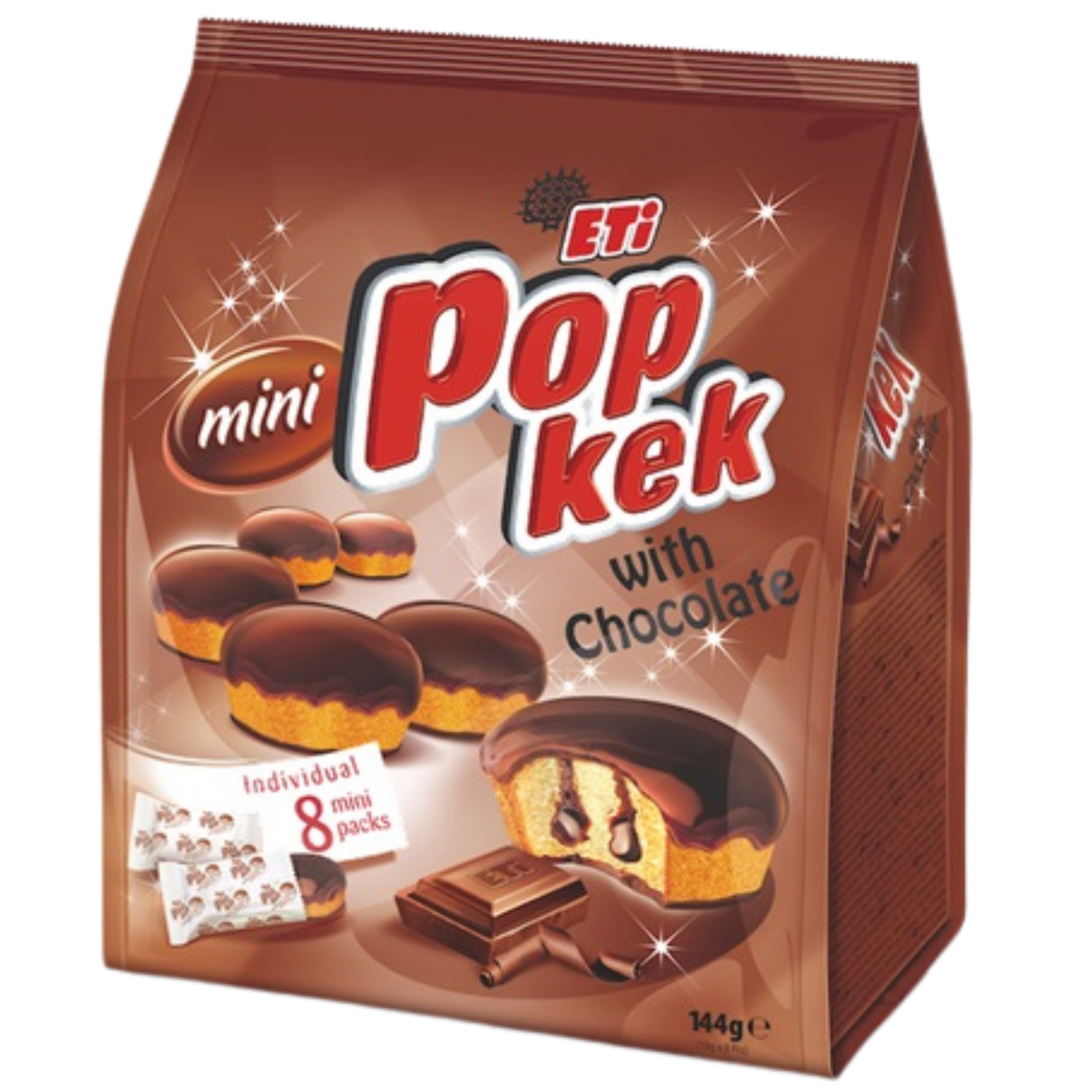 Eti Mini Popkek Chocolate 10x144g dimarkcash&carry