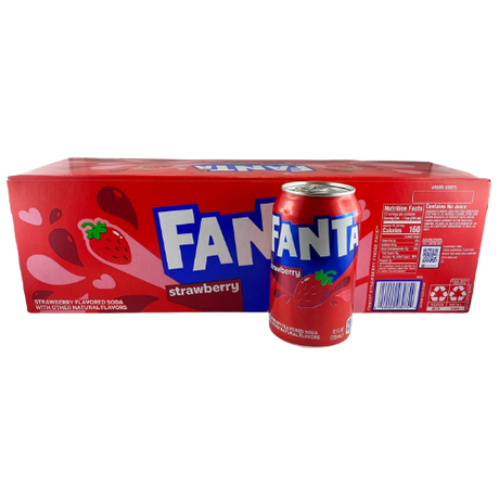 Fanta Strawberry Soda Can  12X355Ml dimarkcash&carry