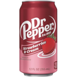 Dr Pepper Strawberries & Cream 12X355Ml