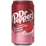 Dr Pepper Strawberries & Cream 12X355Ml