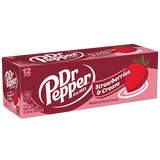 Dr Pepper Strawberries & Cream 12X355Ml dimarkcash&carry