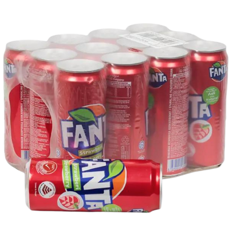 Fanta Strawberry 12X320Ml dimarkcash&carry