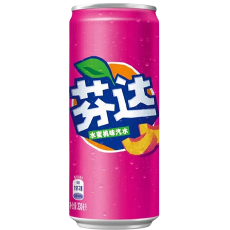 Fanta Chinese Peach Can 12X330Ml