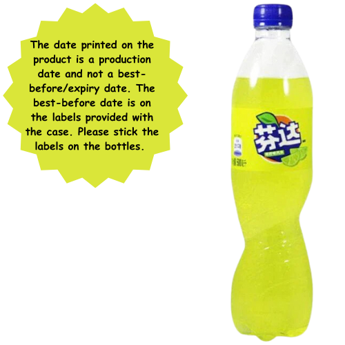 Fanta Lime 12X500Ml