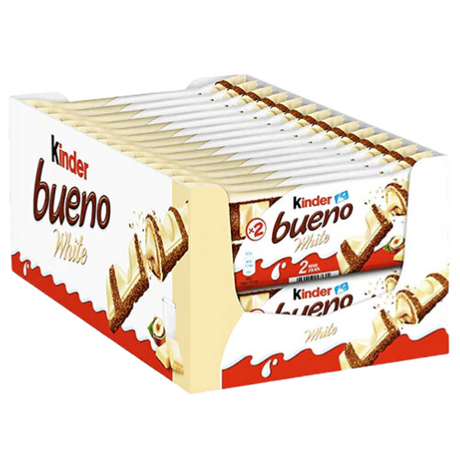 Kinder Bueno White Chocolate 30X39G dimarkcash&carry