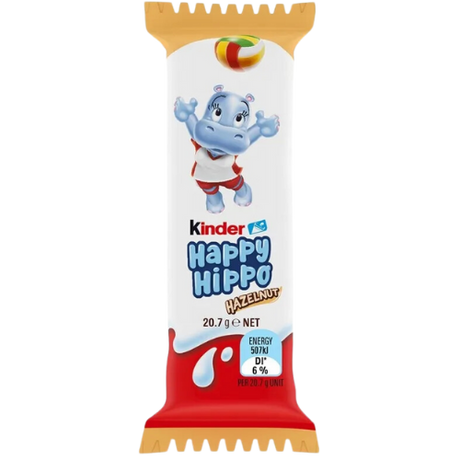 Kinder Happy Hippo Hazelnut 28X20.7G dimarkcash&carry