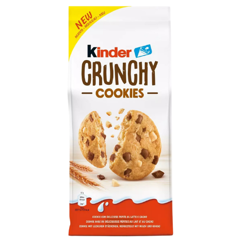 Kinder Crunchy Cookies 15x136g dimarkcash&carry