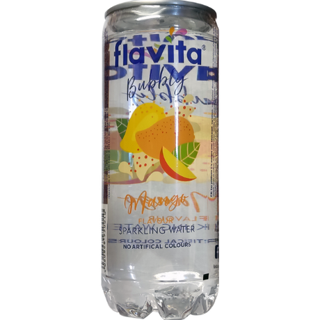 Flavita Bubbly Mango Can 24X300Ml