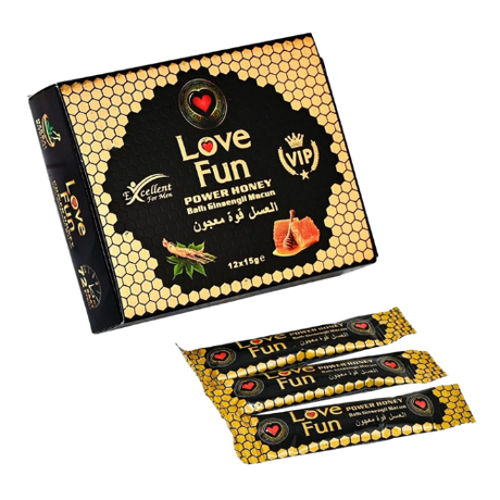 Love Fun Power Honey Paste 12X15G dimarkcash&carry