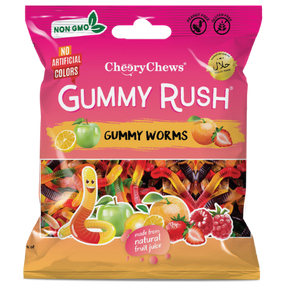 Gummy Rush Gummy Worms 12X90G dimarkcash&carry